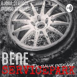 S02E15 | BENE Servicepark De Rallypodcast, oa South Belgium Rally en TAC rally