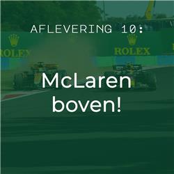 Plankgas - McLaren Boven!