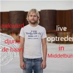 Middelburg - Singerwongwriter Djurre de Haan (Awkward I) live in Galerie Revolution - Lange Noordstraat