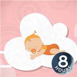 Witte ruis voor baby met slaapgeluiden | Huilende baby kalmeren, kind kalmeren (8 uur)