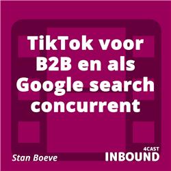 #12 Stan Boeve - TikTok voor B2B en als concurrent voor Google Search [Dutch]