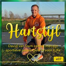 David van Dam zamelt met zijn sportieve passie geld in voor KiKa