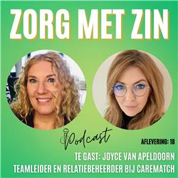 Joyce van Apeldoorn | Teamleider en relatiebeheerder CareMatch