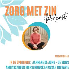 Interview met Janneke de Jong - de Vries
