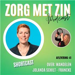 Shortcast met Jolanda Schilt - Francke