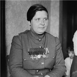 Maria Bochkareva; oprichtster van het vrouwenbataljon des doods