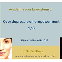 Depressie en empowerment - 1/3 - april 2023