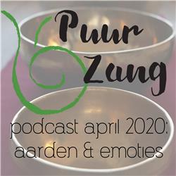 Puur Zang podcast april 2020: aarden & emoties