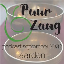 Puur Zang podcast september 2020: aarden