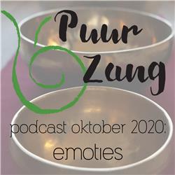 Puur Zang podcast oktober 2020: emoties